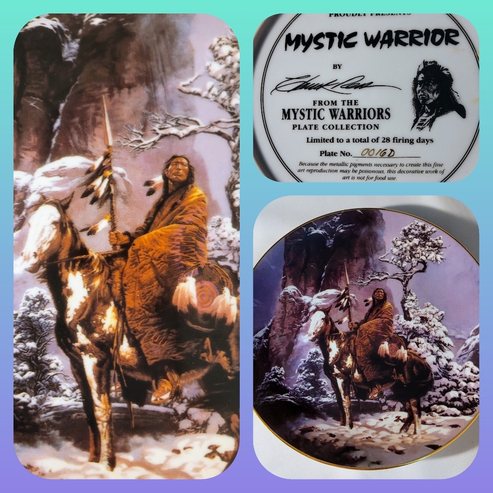 Mystic Warriors Plate Collection - Mystic Warrior